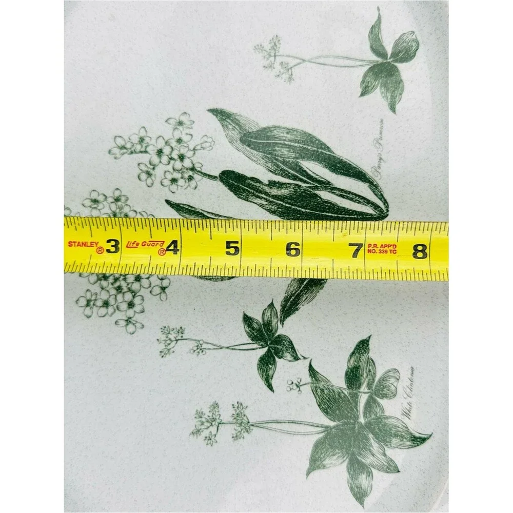 Vintage 1980’s Noritake  Mountain Flowers Oval Serving Platter Stoneware Japan